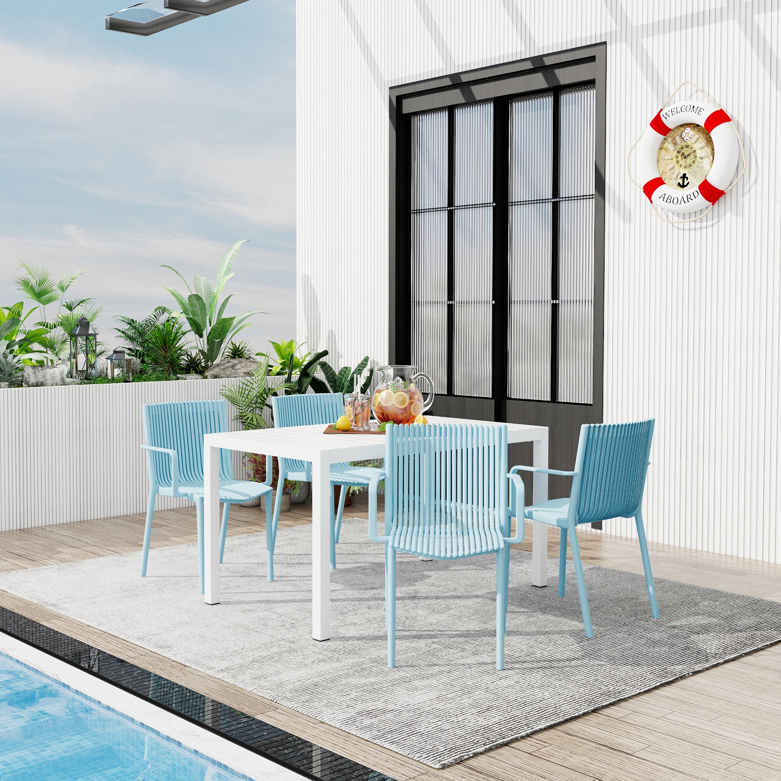 Summer 4-Piece Patio Furniture Set