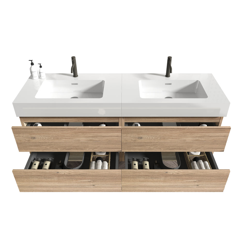 Grace 60-Inch Bathroom Vanity with Modern Design