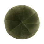 Luna 12" Round Sphere Accent Ball Throw Pillow, Olive