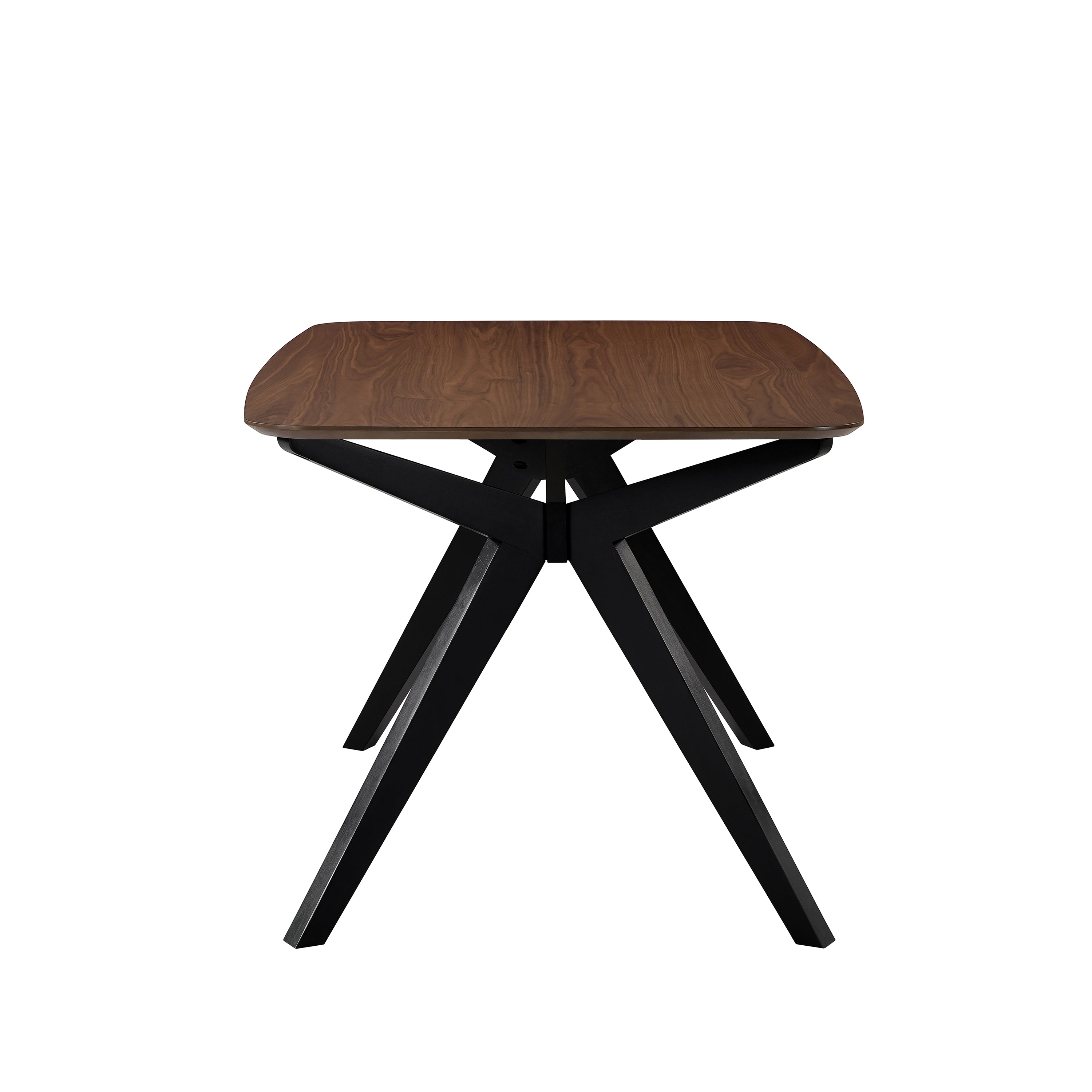 5-Pieces Upholstered Dining Set With Rubberwood Frame