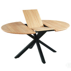 Extendable Table with Metal Legs