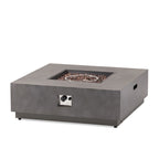 Square Iron Fire Pit - 50,000 BTU