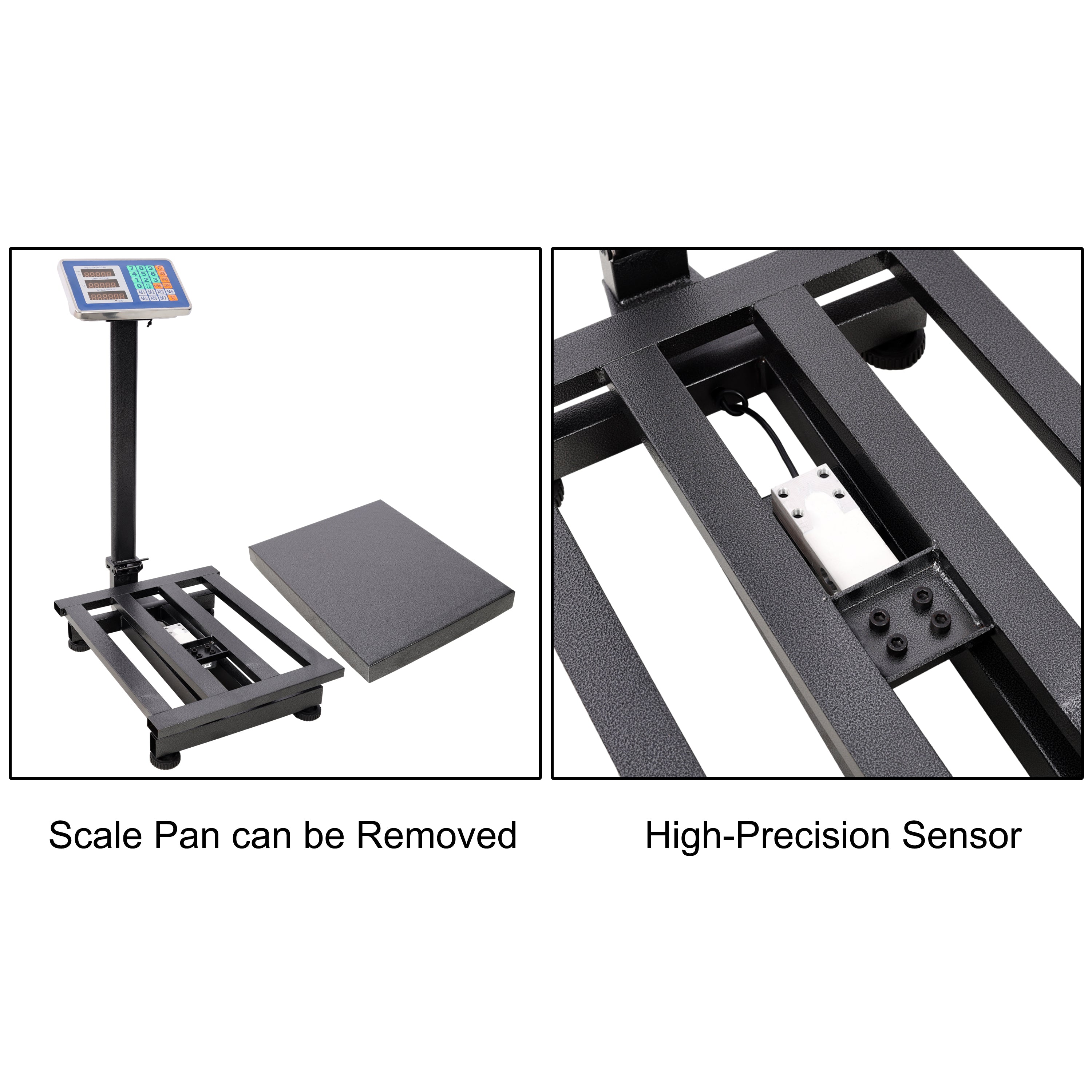 660lbs Weight Computing Digital Scale Floor Platform Scale