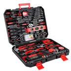 266-Piece Home Tool Set with Rolling Tool Box