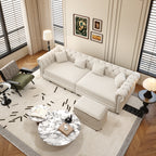 Chesterfield Sofa - 3-in-1 Pull-Out Sleeper Sofa Bed