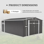 Campcraft Outdoor Storage Shed 10×14 FT