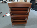 Medieval Modern Independent Shoe Cabinet, 23.62-inch