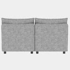 Modular Sectional Sofa, Convertible with Storage