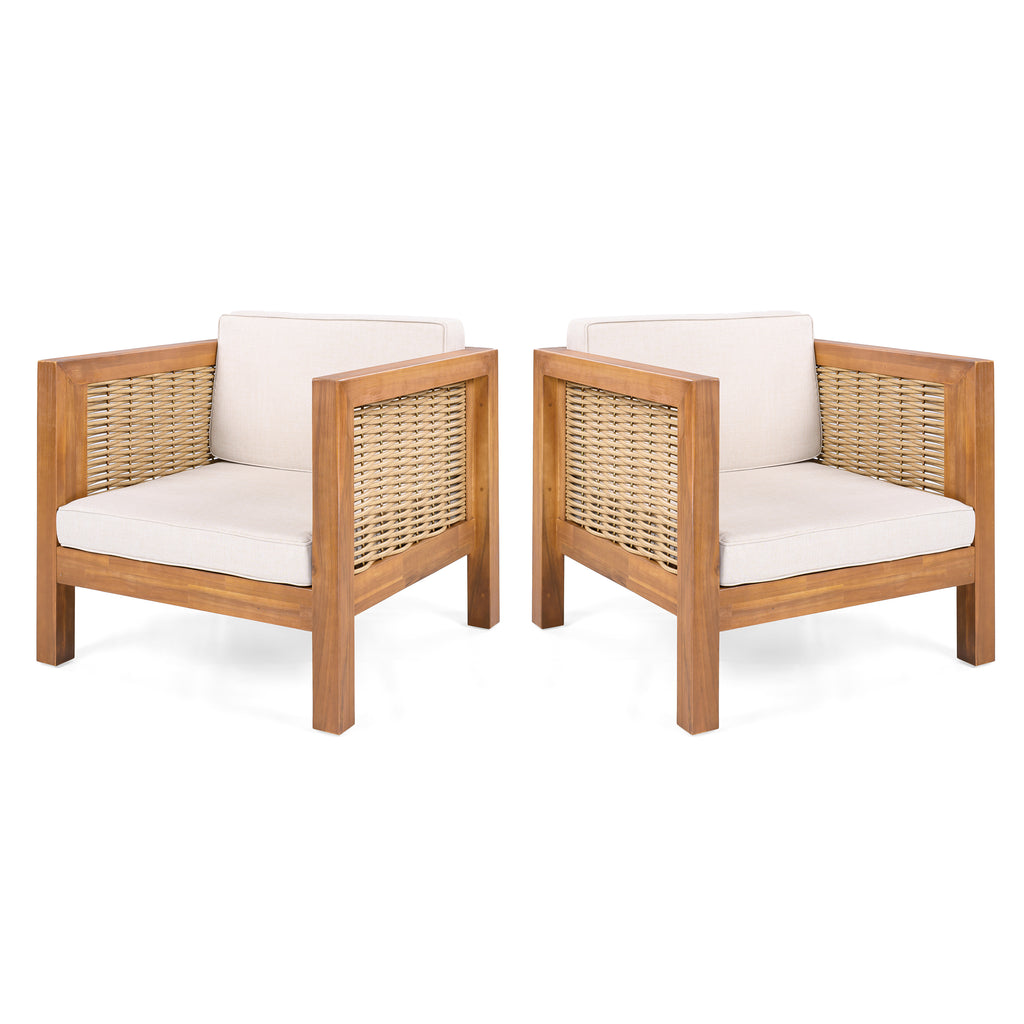Outdoor Club Chair Set of 2