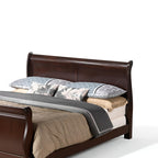 Louis Phillipe G3125A-QB Queen Bed, Cappuccino