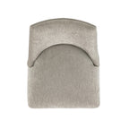 Beever Wood Chenille Counter Stool