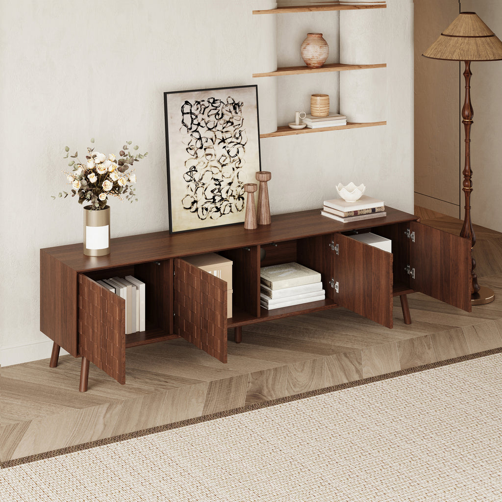70-Inch Modern TV Stand for TVs up to 80 Inches