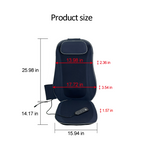 Shiatsu Back Massager with Kneading and Heating