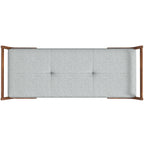 Modern Cora Mid Century Modern Bench