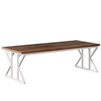 71" Farmhouse Dining Table for 6