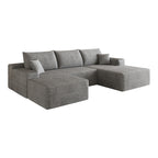 107" Cloud Sectional Sofa with Ottoman
