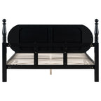 Queen Bed Frame, Solid Wood Platform with Slats