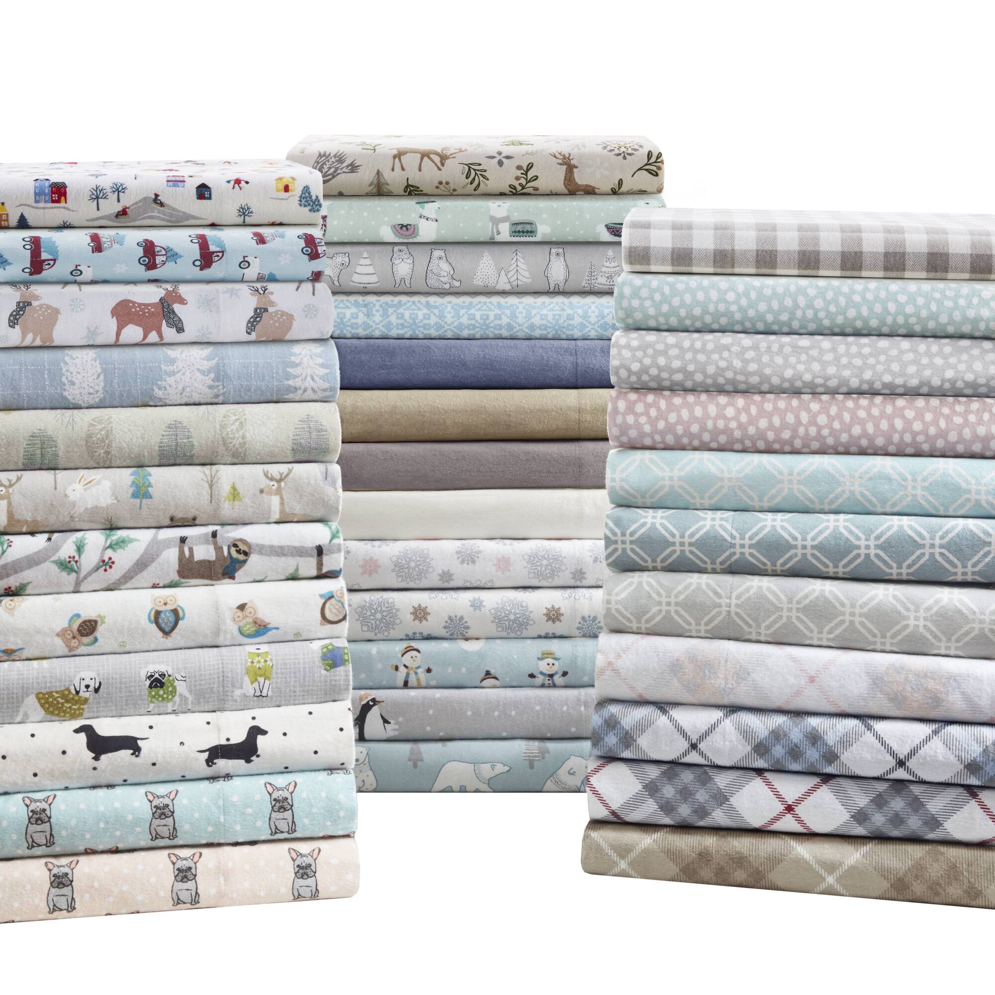 4 PCS King Printed Sheet Set