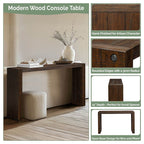 Modern Solid Wood Console Table