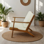 Connor Solid Wood Accent Chair