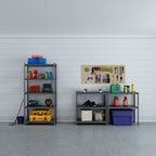 5 Tier Storage Shelves, 2200LBS Adjustable Metal Shelving Unit