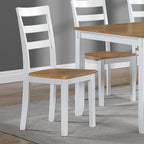 Contemporary 6pc Dining Set Table with 4 Side Chairs and Bench