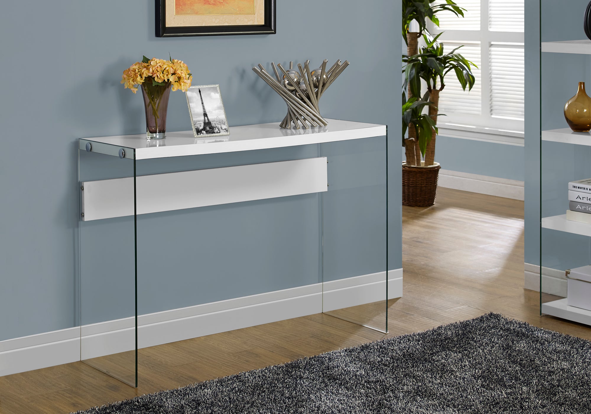 Glossy Accent Table