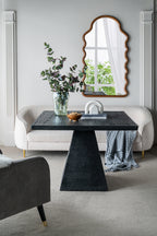 Arch Wood Mirror with Unique Frame