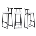 Bar Stools Kitchen Island Bar Chairs Set of 3