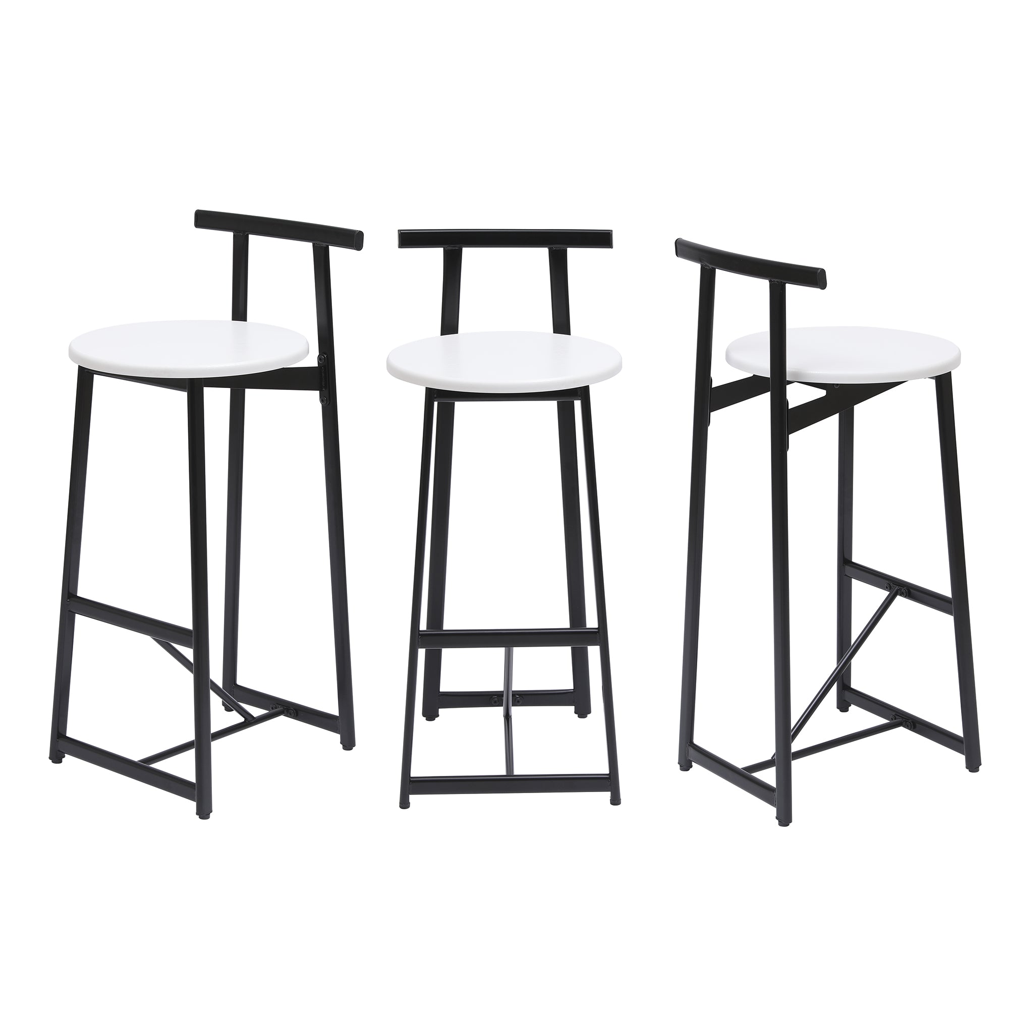 Bar Stools Kitchen Island Bar Chairs Set of 3