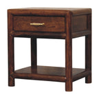 Solid Wood Regency Chestnut Nightstand