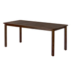 7 Piece Outdoor Acacia Wood Dining Set With Cushions