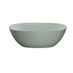 69'' Freestanding Bathtub Resin Stone Soaking Bathtub