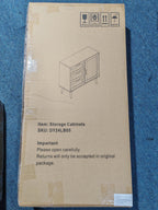 Modern Rattan Wood Dresser