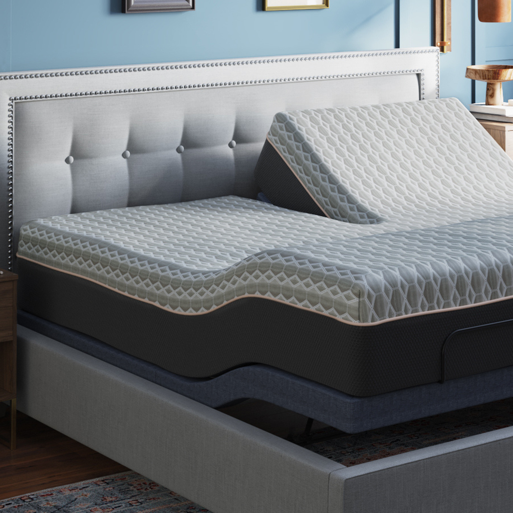 Copper Lux Hybrid 12" Split Top Queen Mattress