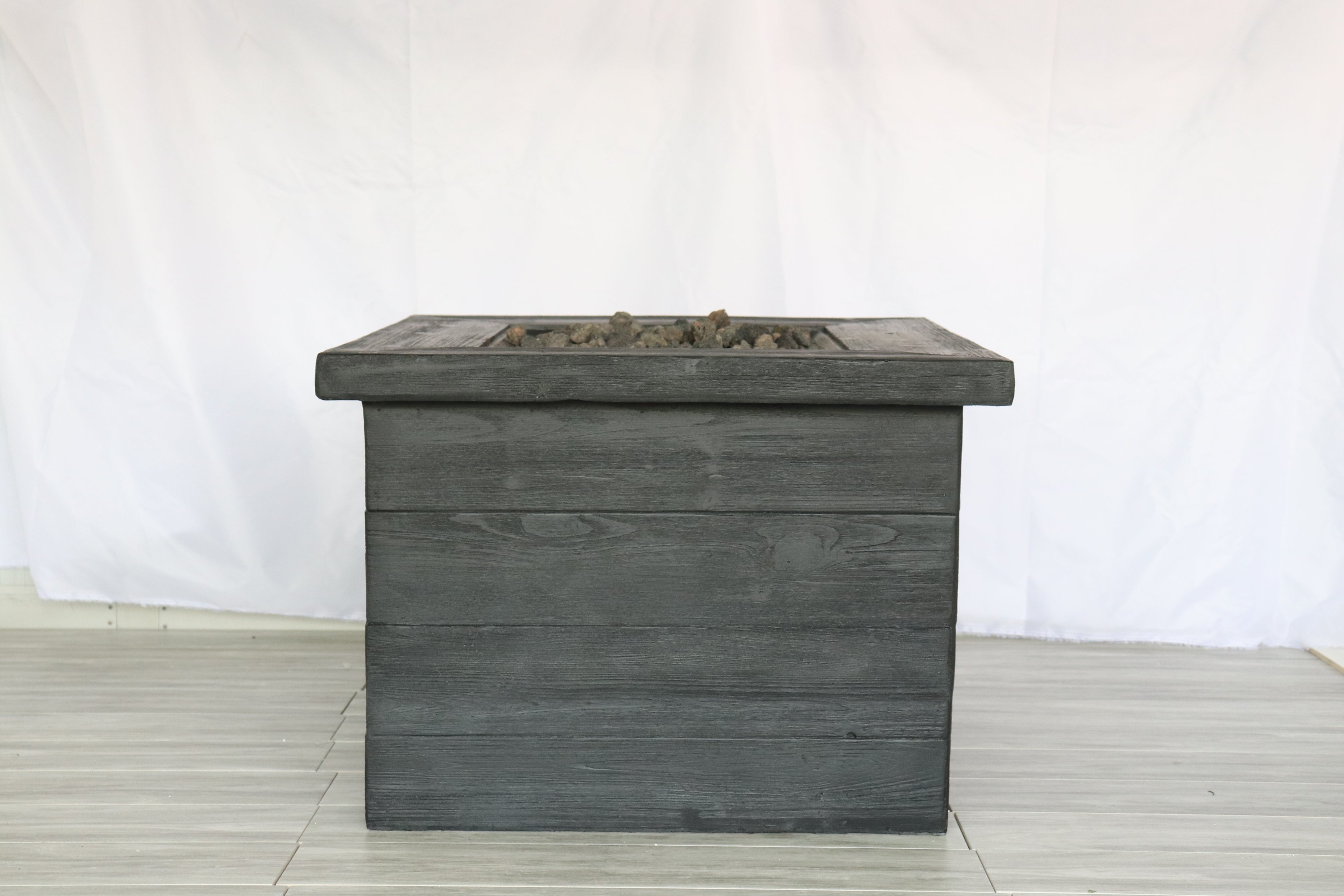 Fiber Reinforced Concrete Propane/Natural Gas Fire Pit Table