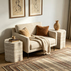 Round Coffee Tables Side Table Set of 2