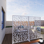Metal Privacy Screens W3.8Ft X H6Ft