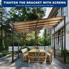 10' x 10' Outdoor Pergola Gazebo