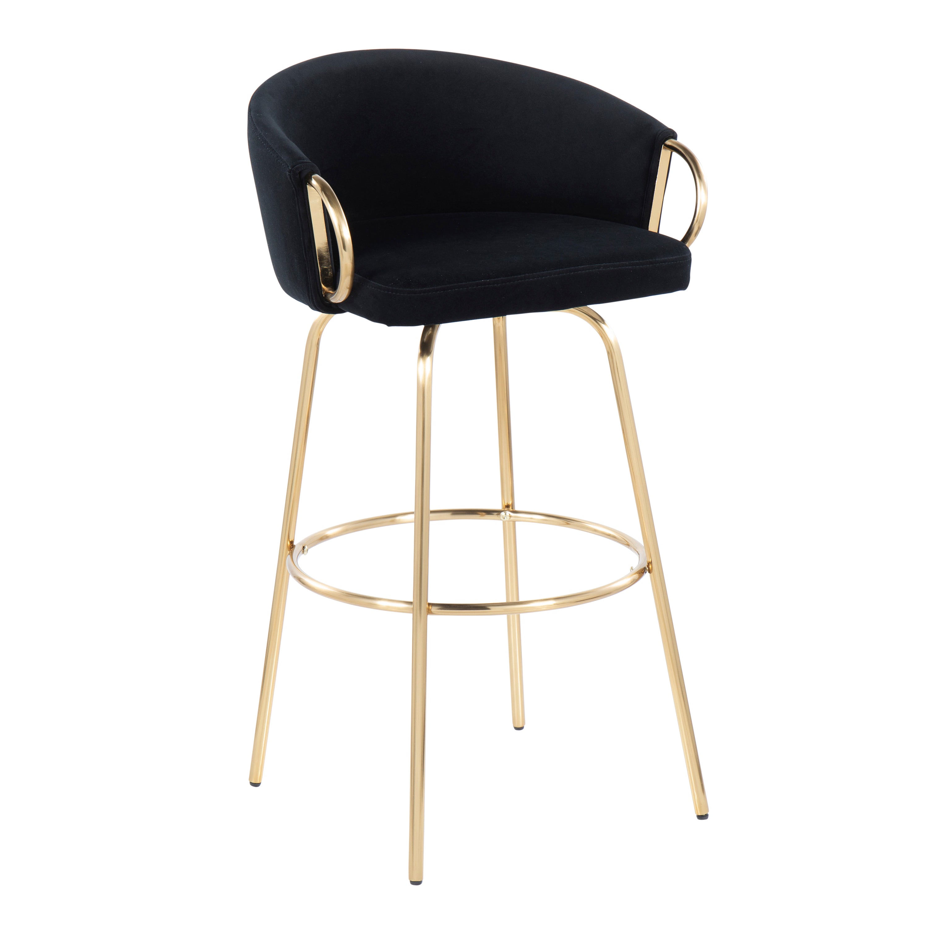 Contemporary 30" Fixed-Height Bar Stool Set