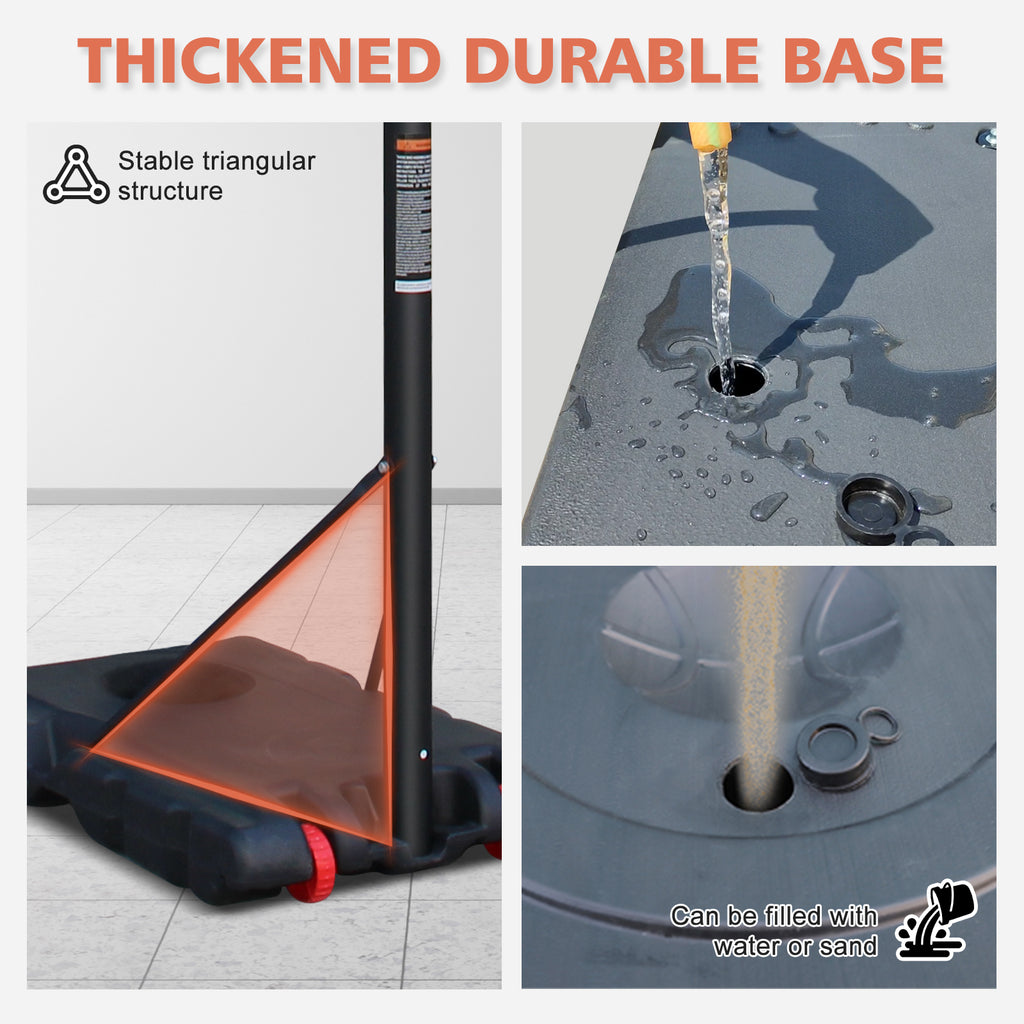 Basketball Hoop 5.73-10FT Height Adjustable