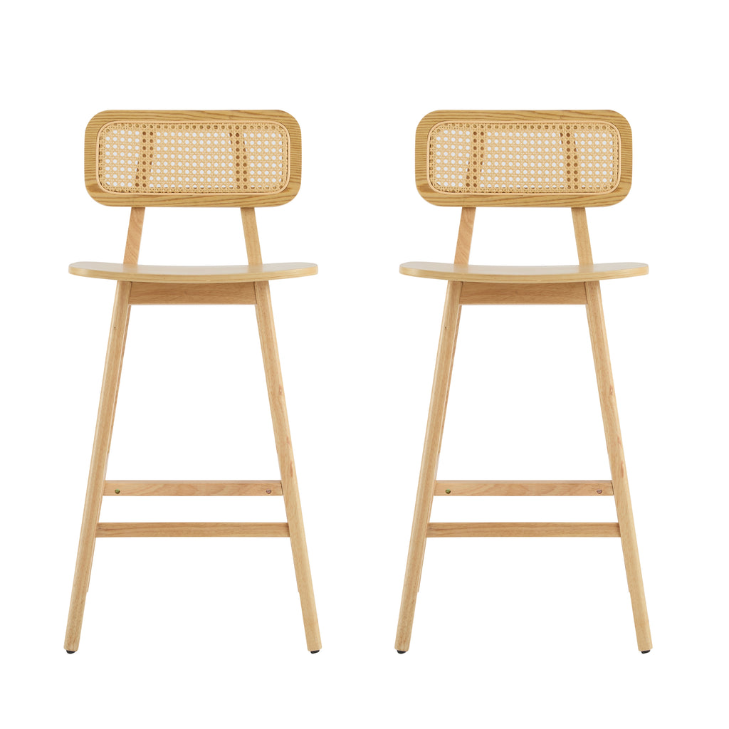 Bari Indoor Wood Barstool