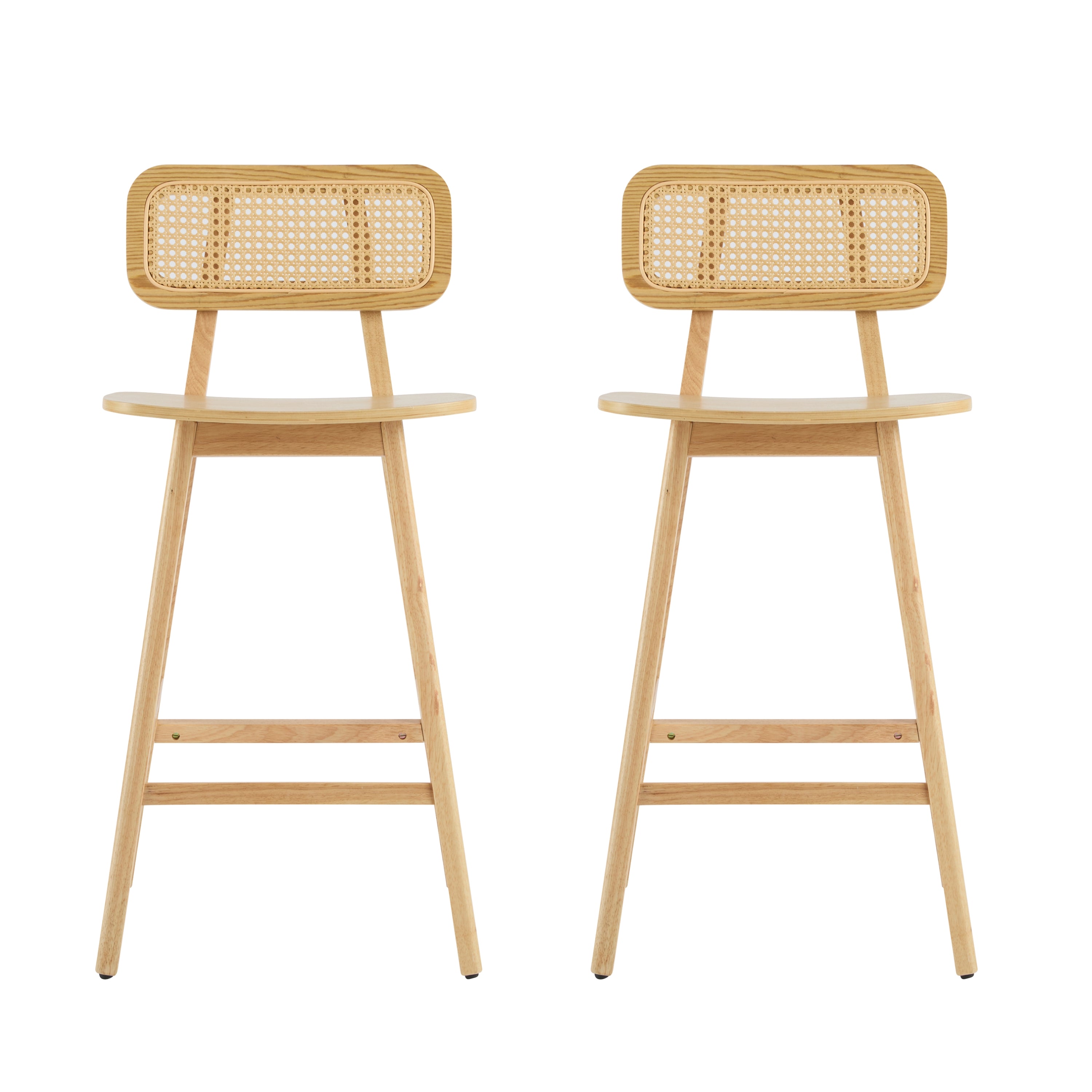 Bari Indoor Wood Barstool