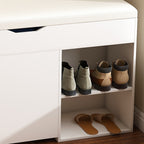 Entryway Bench with Shoe Storage