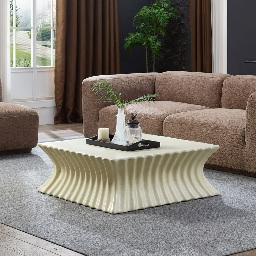 35.43 Inch Square Coffee Table