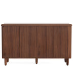 59.74" Modern Rustic Buffet Sideboard Cabinet
