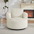 Compressible 360° Swivel Accent Chair
