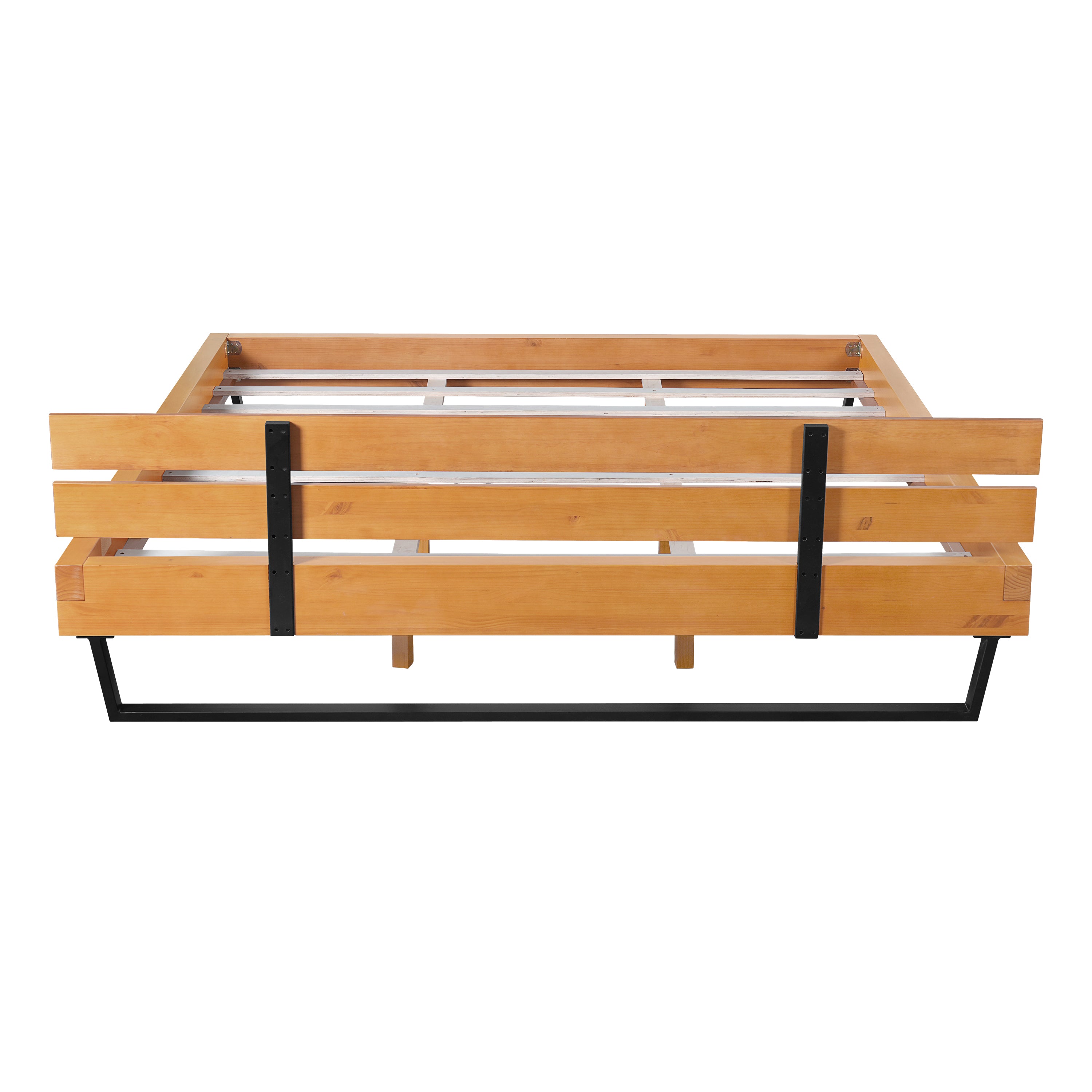 Pine Wood Bed Frame King Size