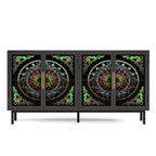 60.3 " Decorative Cabinet with 4 Doors