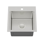 15 Inch Drop In Kitchen Sink